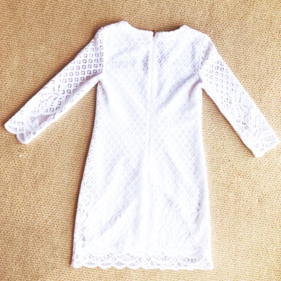 Lilly Pulitzer Mara Scallop Hem Lace Dress - Picture 5 of 8